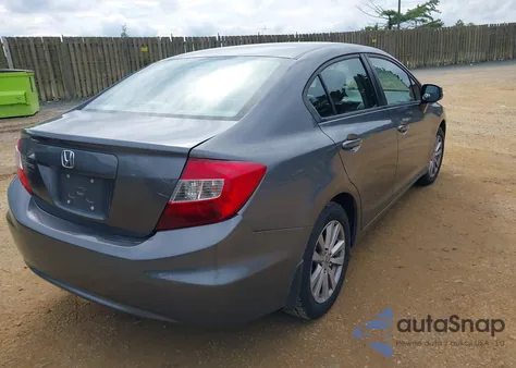 2012 Honda Civic Ex из США, поврежденный, VIN 19XFB2F80CE108417